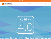 Tablet Screenshot of kubisys.com